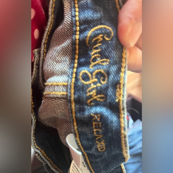 Cruel Girl Relaxed Blue Jeans Size 19 Regular - Picture 5 of 10